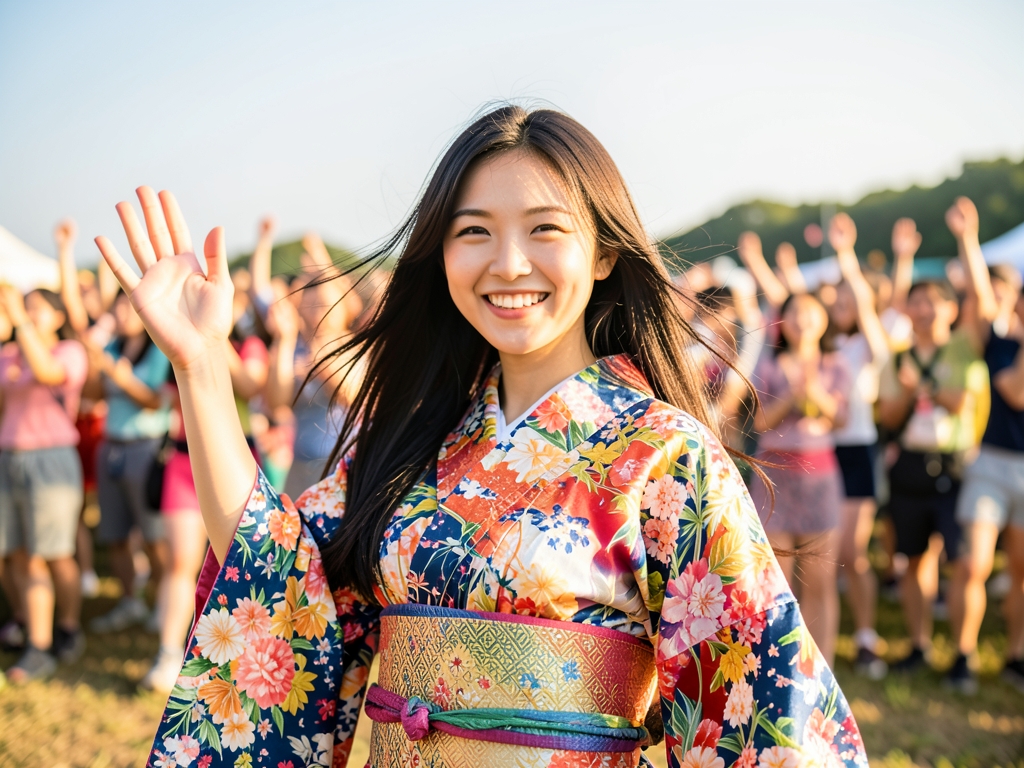 ニュース1:生徒やファンと直に触れ合い実感した「たくさんの愛」のイメージ