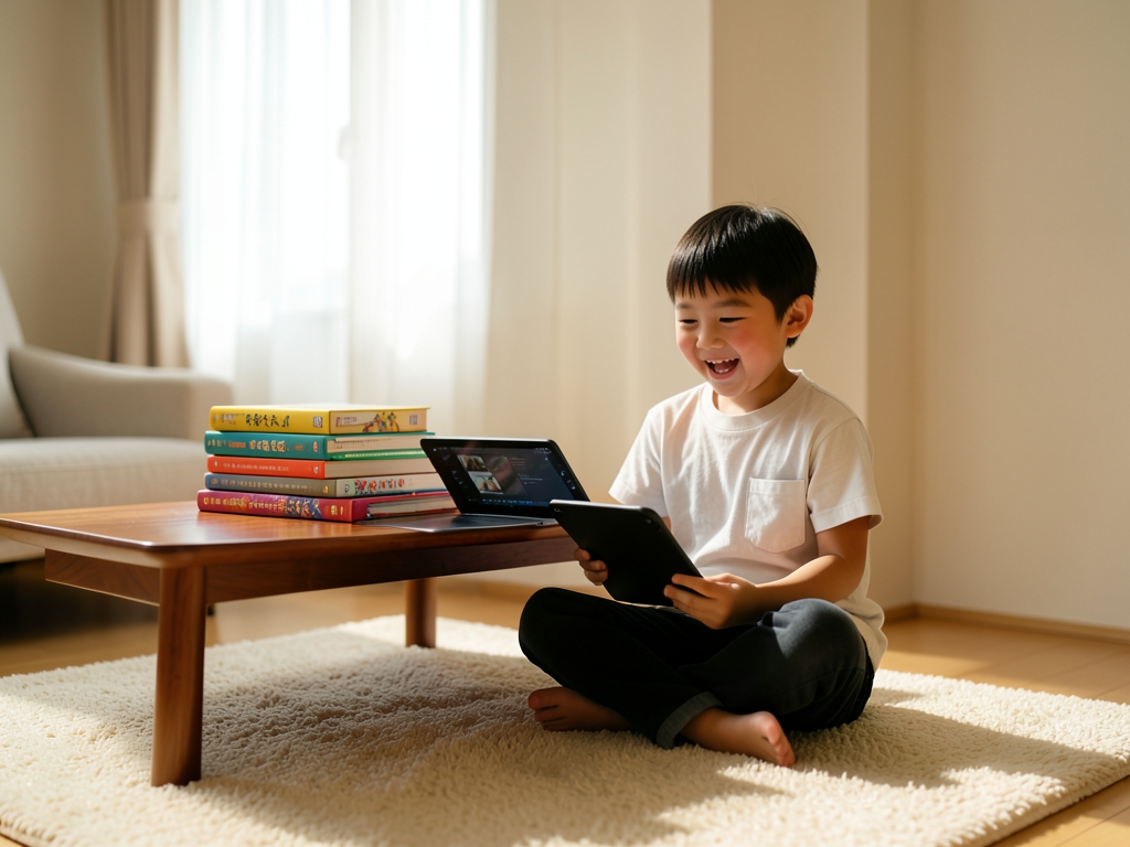 なぜ子どもが夢中になる?ヨンデミー独自の仕組みと読書サポートのイメージ