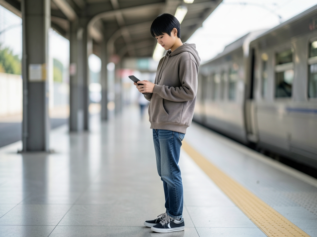 大学生がスキマ時間をフル活用してポイントを貯めるコツのイメージ