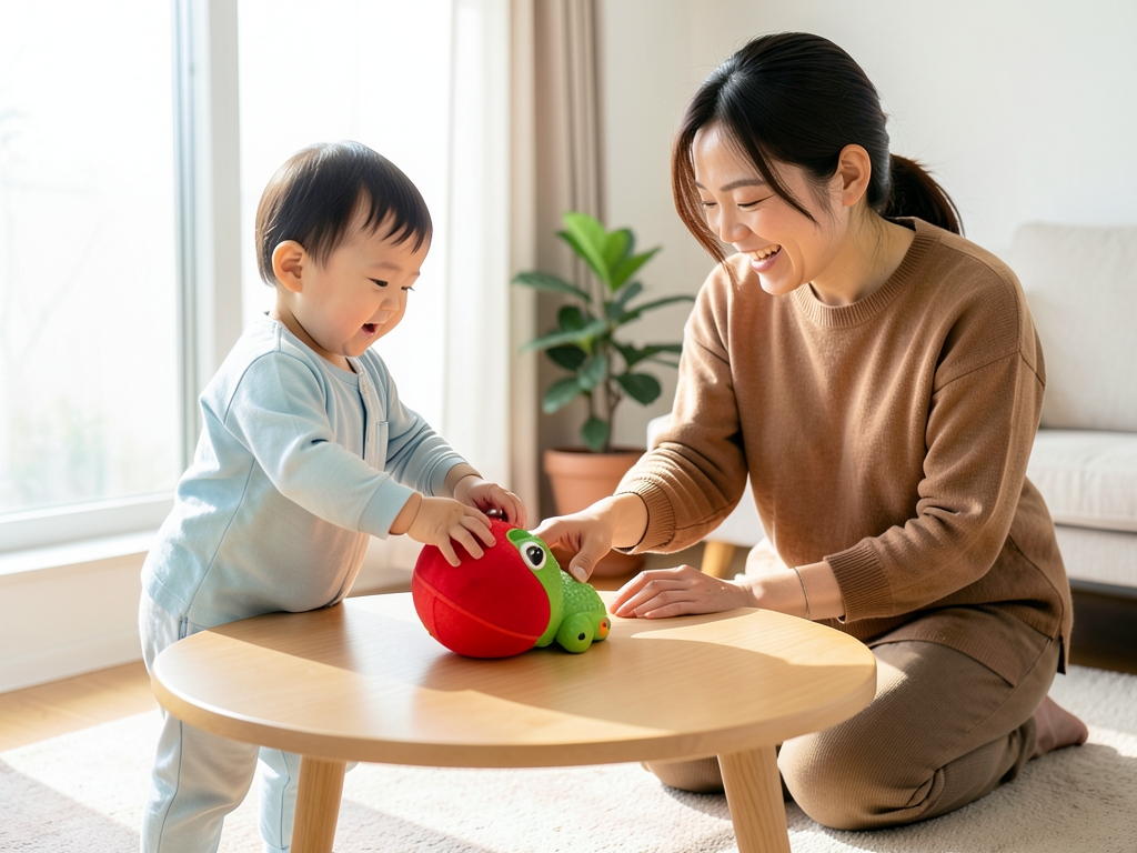 1歳号から1歳代の成長応援プログラムのイメージ