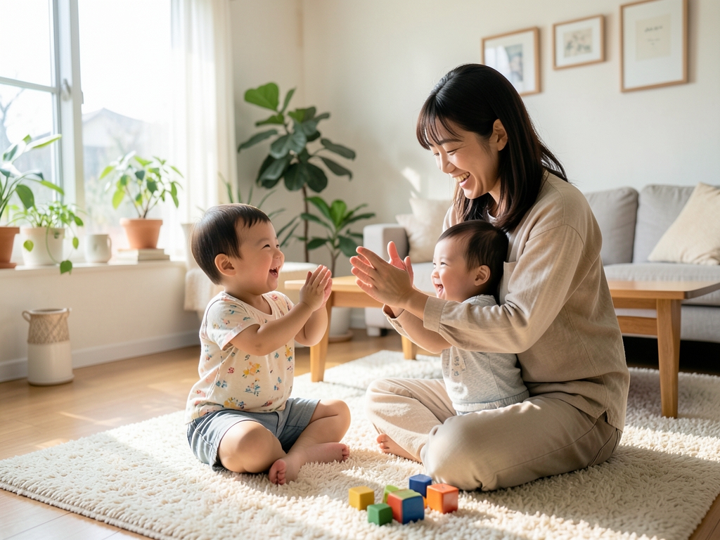 1歳からの英語体験が言葉の爆発期にぴったりな理由のイメージ