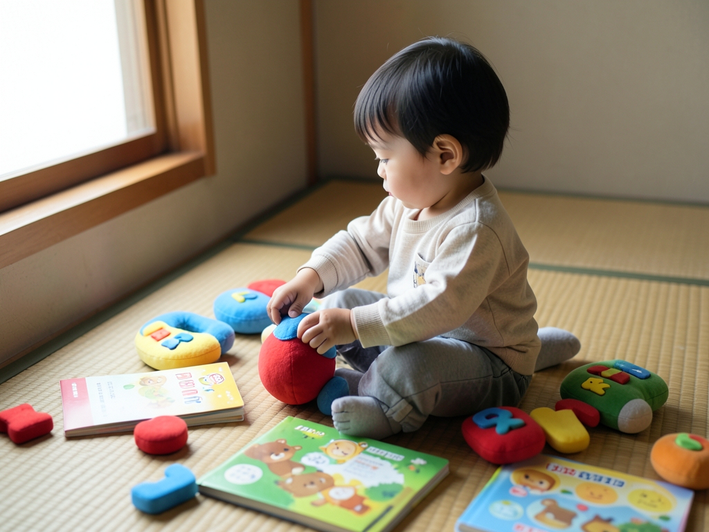 こどもちゃれんじの1歳向け英語教材の全体像と選び方のイメージ