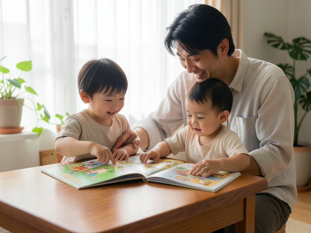 2歳向け「こどもちゃれんじ 英語」のカリキュラムと生まれ月別の選び方のイメージ