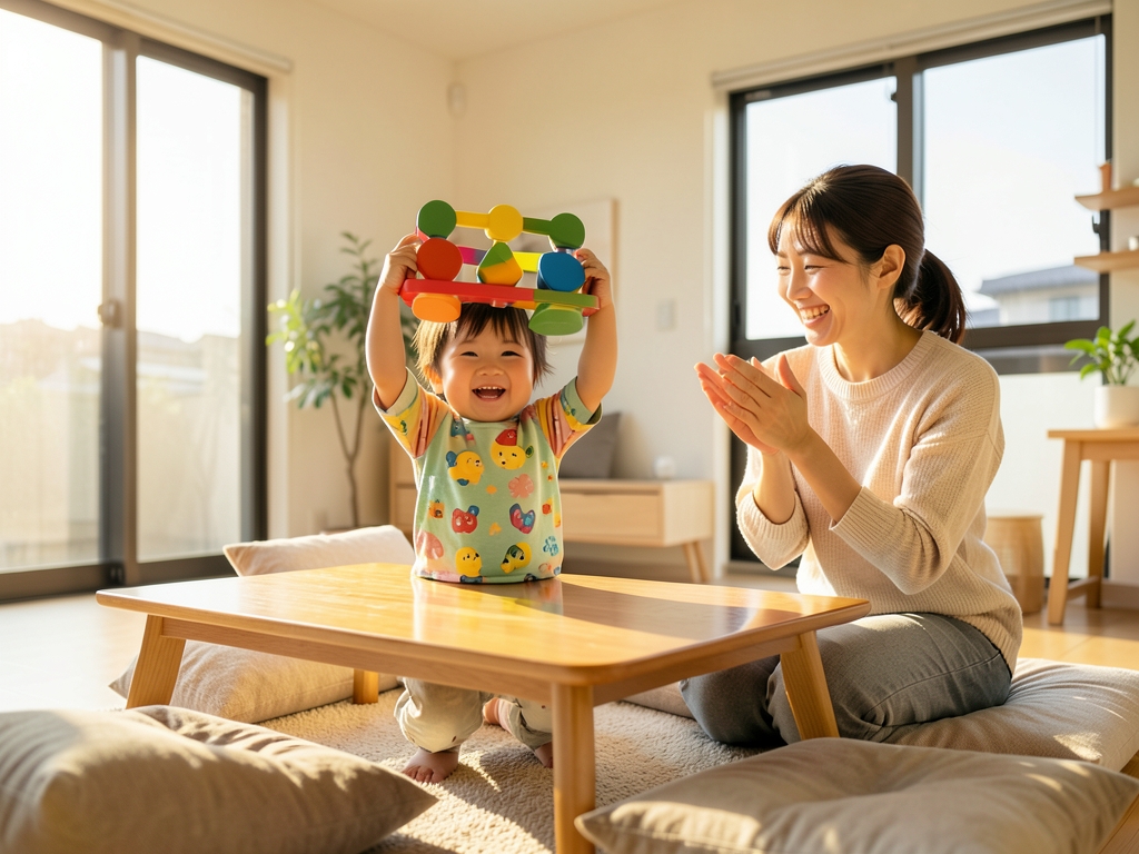 こどもちゃれんじほっぷ7月号が育む「自分でできた」という達成感のイメージ