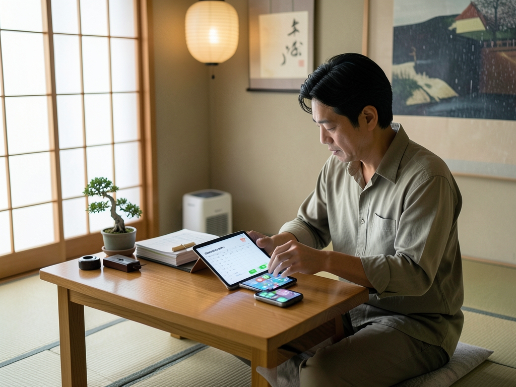 ほっぷでタブレット学習を始める2つの方法と端末の条件のイメージ