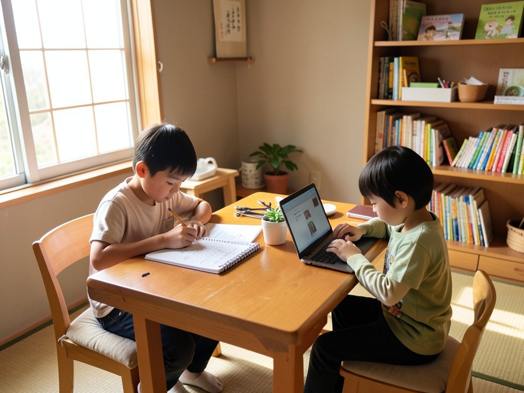 進研ゼミ小学講座の受講スタイルと気になる受講費・サポート体制のイメージ