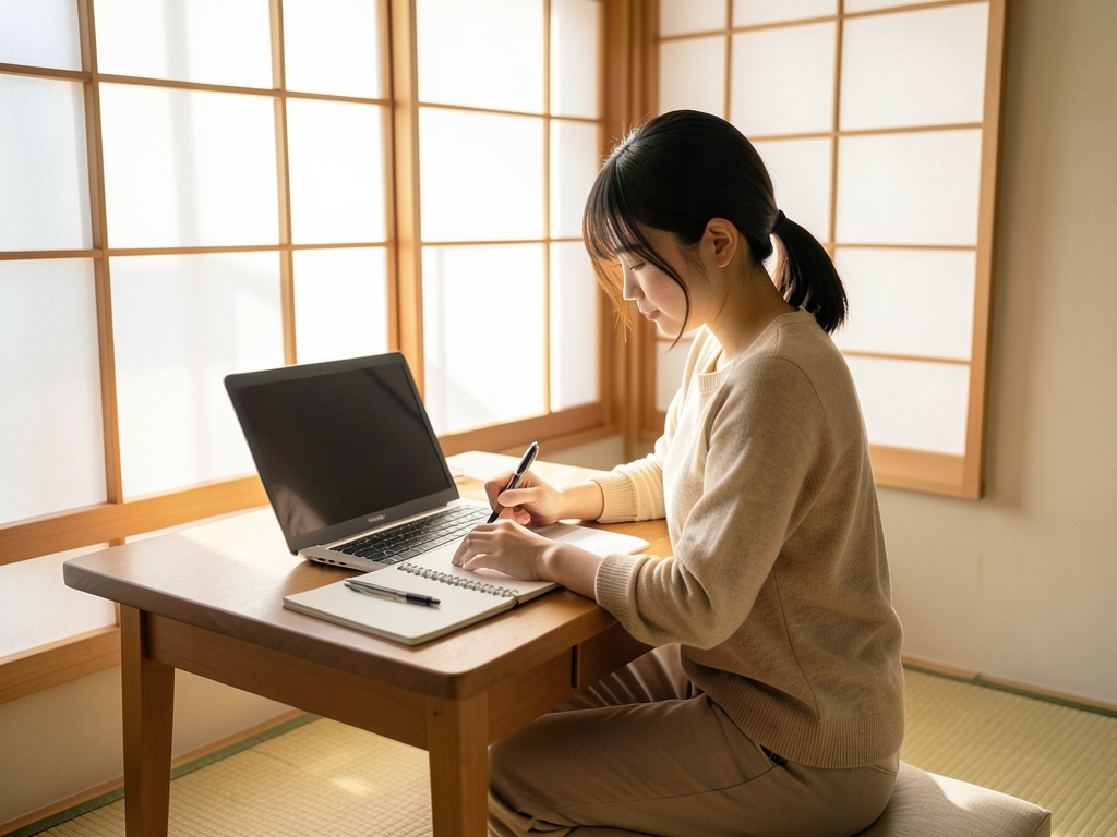 通信講座初心者がオンスク.JPを活用して合格を目指すステップのイメージ