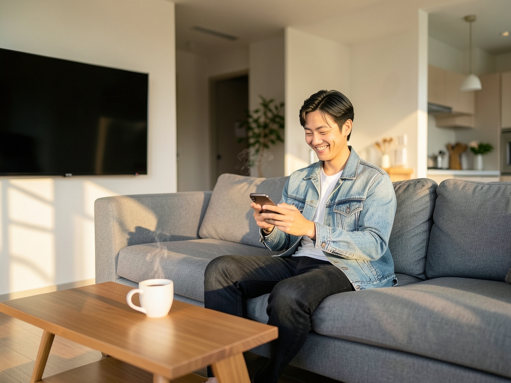 アメフリの登録からギフト交換までのカンタン3ステップのイメージ
